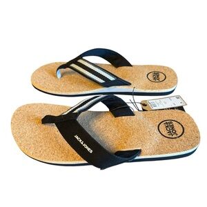 Men’s Jack & Jones Jfwritchie Cork Sandals. Size 12.